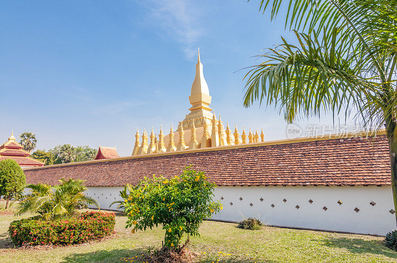 Pha That Luang, Golden Great Stupa，万象，老挝